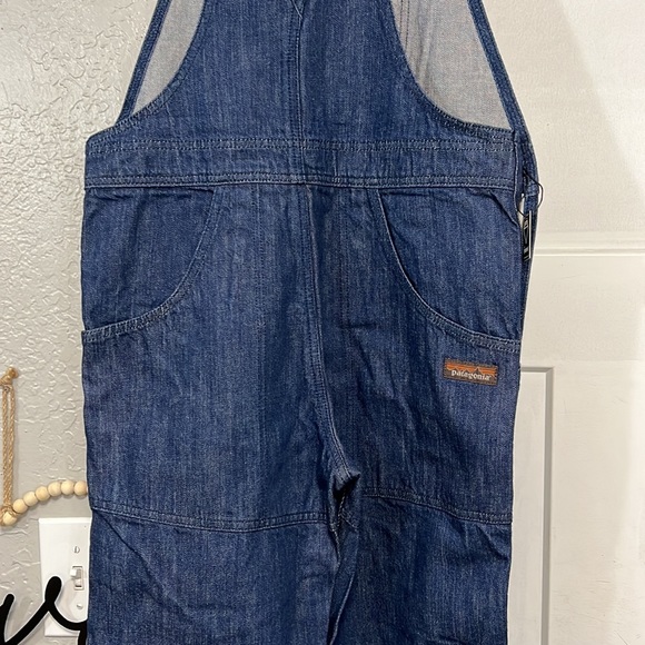 NWT PATAGONIA STEEL FORGE BLUE DEMIN BIB OVERALLS XS - Picture 10 of 16